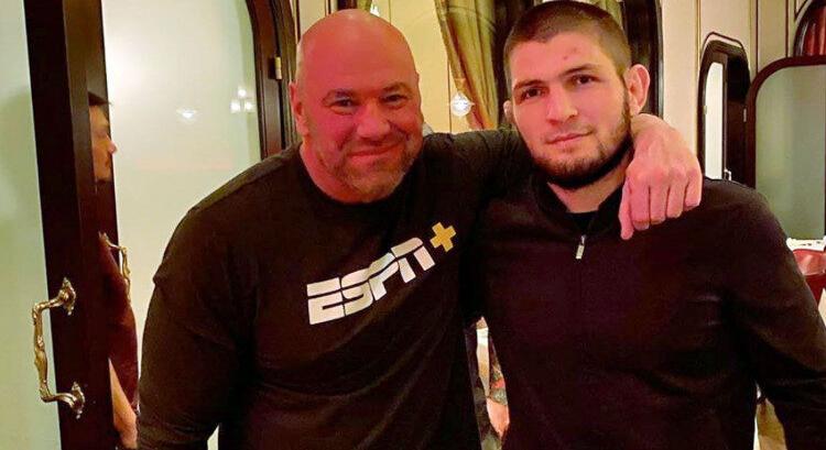 Dana White Khabib védelmére kelt, szétoltotta a Frontier Airlines-t