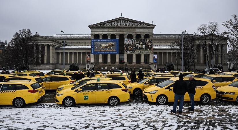 Taxis blokád egykor és most