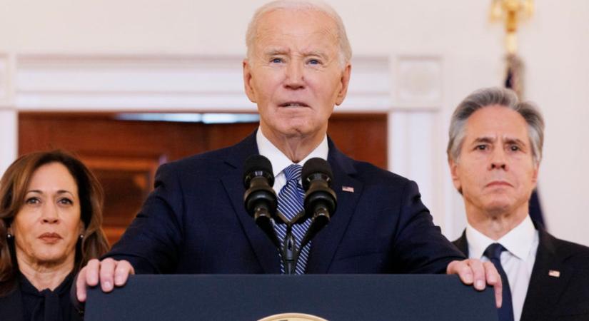 Joe Biden: Sok havi kitartó diplomáciai erőfeszítés hozott eredményt