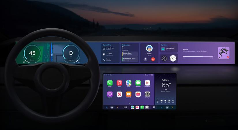 Már jól ismert widget rendszert hozhat magával a CarPlay 2.0