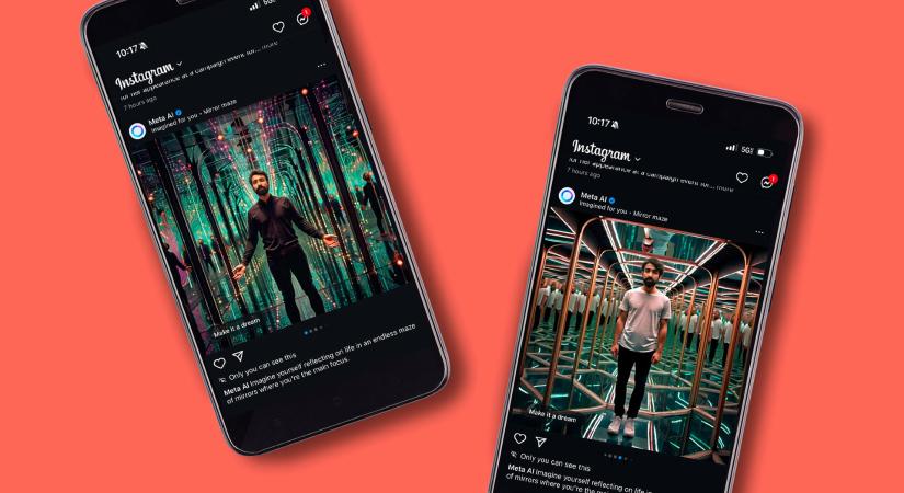 Ez nem Black Mirror-epizód: A saját arcodat felhasználva láthatsz mostantól hirdetéseket az Instagramon