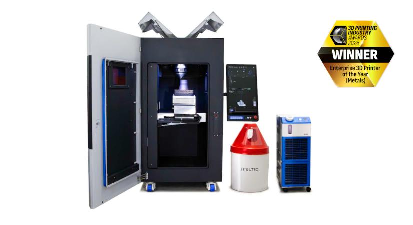 A Meltio M600 új huzalos fémnyomtató rendszer nyerte el a 2024-es Enterprise 3D printer of the year díjat