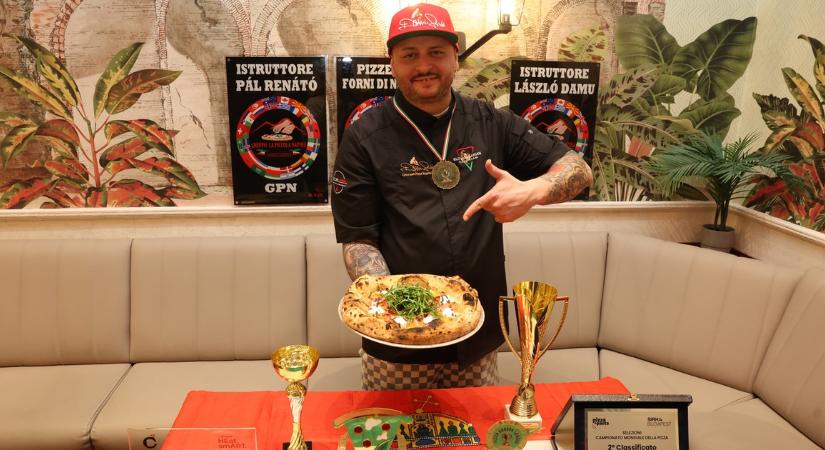 Pizzasütésben Európa-bajnokok a magyarok! Maradonáról nevezte el győztes költeményét László