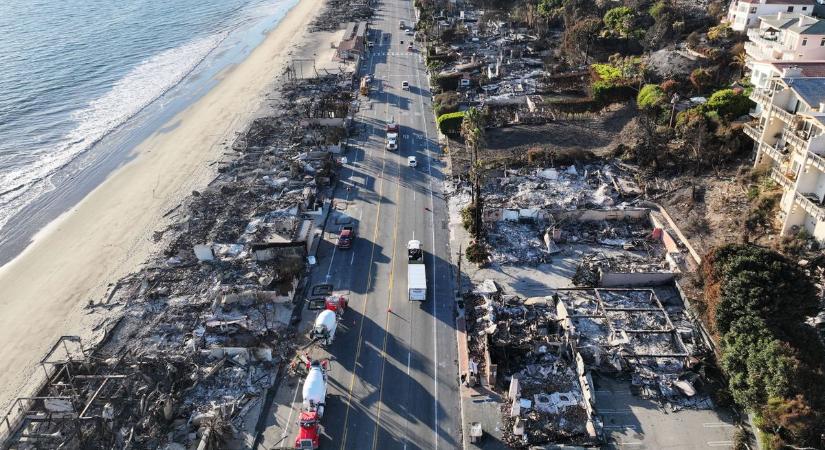 Los Angeles-i tűzvész: A tűz terjedésével csak az összeesküvés-elméletek tudják felvenni a lépést