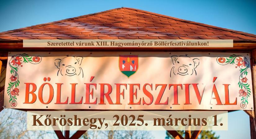 Hagyományőrző Böllérfesztivál 2025 Kőröshegy