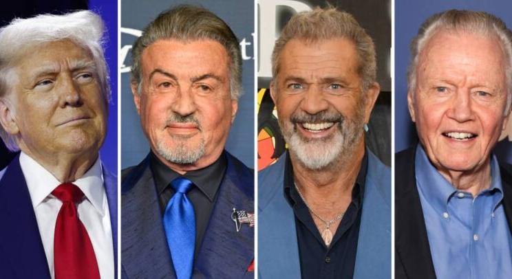 Sylvester Stallone, Mel Gibson és Jon Voight is Donald Trumpnak fog dolgozni