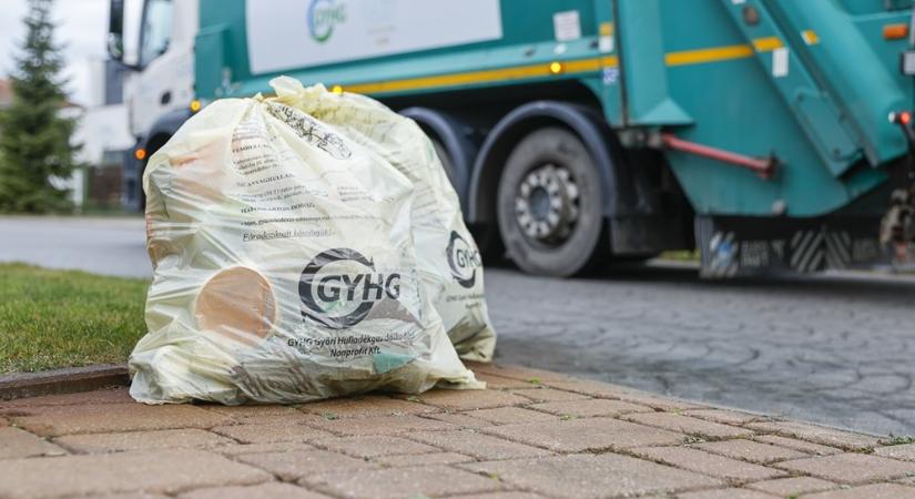 Ingyenes és kényelmes a házhozmenő szelektív hulladékgyűjtés Győrben