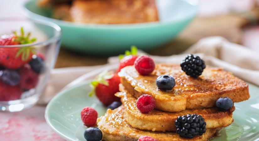 Egy ráérős, édes hétvégi reggeli – a francia bundás kenyér (french toast)