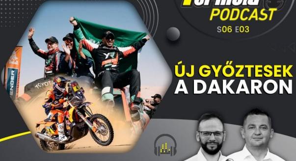 Podcast: Új győztesek a Dakaron