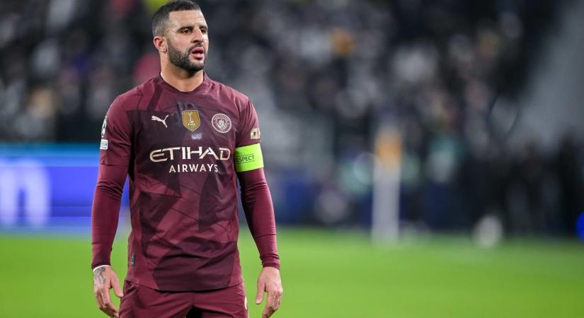 Két lépésre van egymástól Kyle Walker és az AC Milan