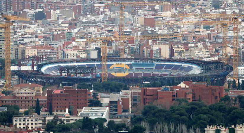 Barcelona: tovább csúszik a Camp Nou átadása