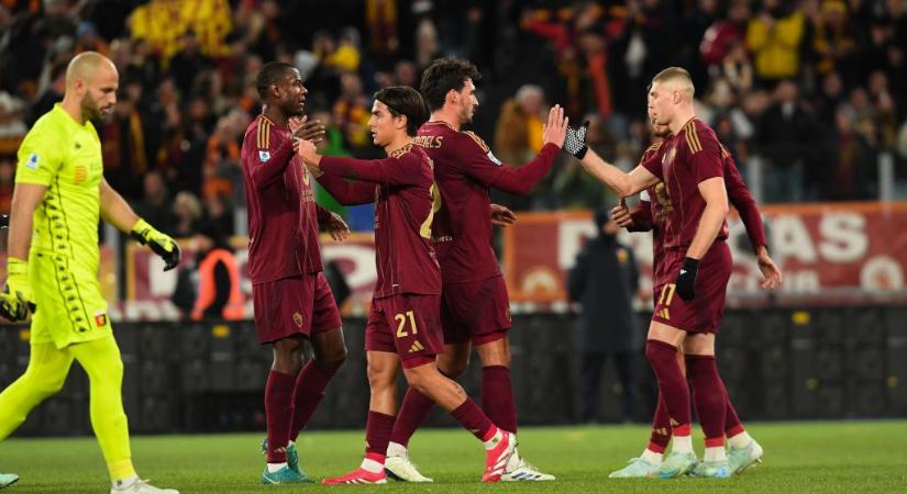 Serie A: magabiztos győzelmet aratott hazai pályán az AS Roma! – videóval