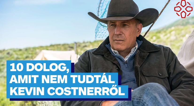 [VIDEÓ] 10 dolog, amit nem tudtál Kevin Costnerről