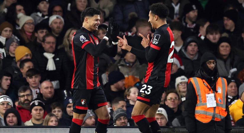 Premier League – Kerkez gólt szerzett, a Bournemouth kiütötte a Newcastle-t