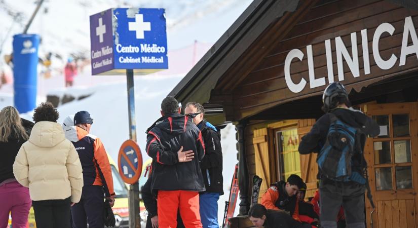 Ritkán látható mentőakció: újabb fotók érkeztek a spanyolországi sífelvonó-balesetről