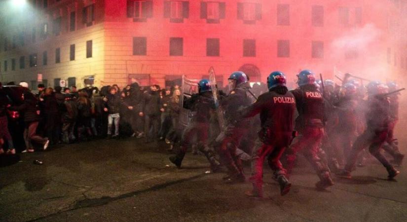 Bologna: antirasszista tüntetők megtámadták a zsinagógát