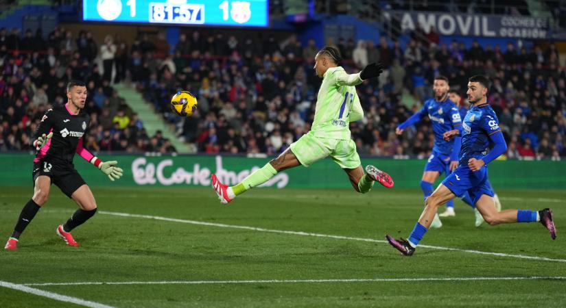 Nem bírt a Getaféval a Barca