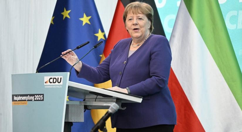 Bundesmutti visszatért! – és korábbi pártja kampányülésén beszélt a háborúról