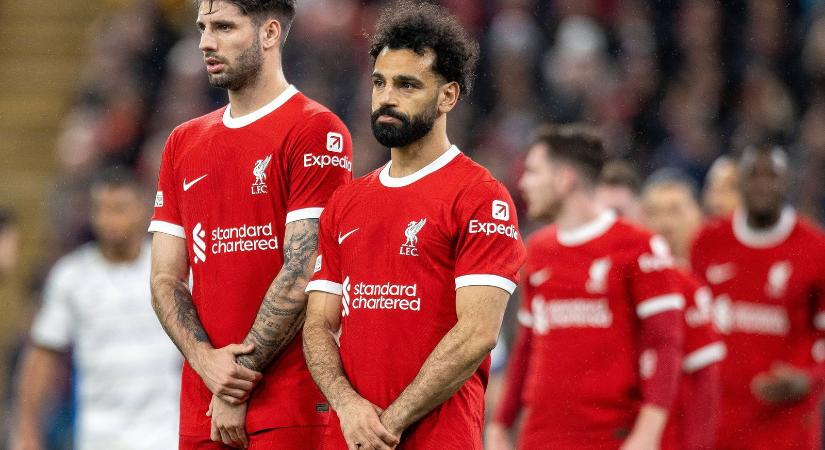 A szakadék felé robog Szoboszlai Dominik Liverpoolja, Mo Salah új klubja is megvan már.