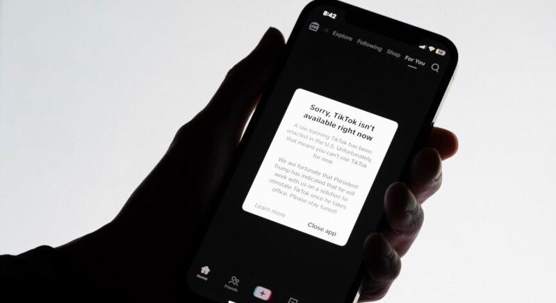 Elsötétült a TikTok Amerikában, a cég Trumptól vár megoldást