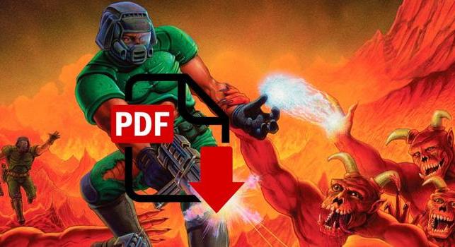 Nehogy kapj egy PDF doksit, amelyben lesz egy játszható Doom is