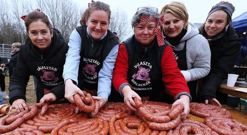 A kistérségi összefogást erősítő zsanai disznótor igazi kulináris kalandtúrát nyújtott – galériával