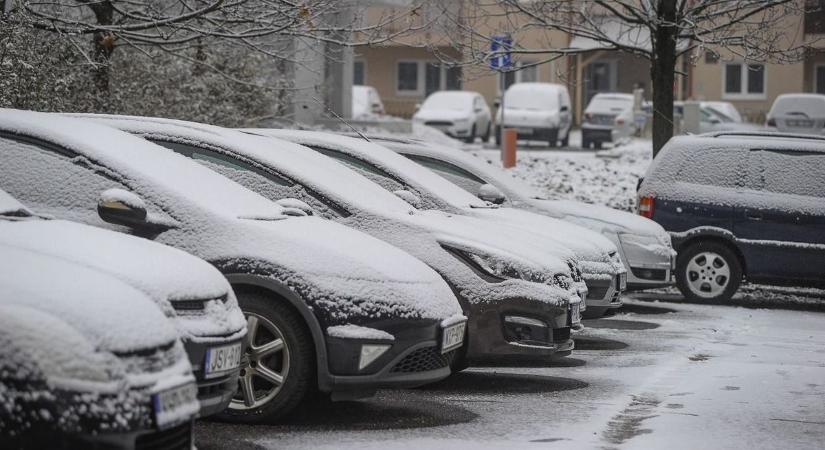 Havas tél lett, meglepődhetnek az autósok, ha befagy a zár