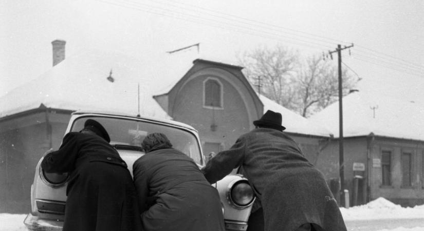 Lefagyott Komárom-Esztergom - Tél tábornok tényleg bejelentkezett 1987-ben