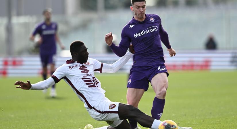 Serie A: emberelőnyben hullajtott pontokat a Fiorentina a Torino ellen – videóval