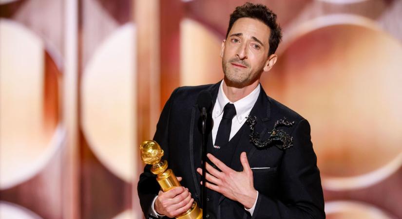 Adrien Brody valaha igazi szívtipró volt, már visszafogottan él