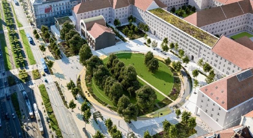 Nyilvános a Városháza Park koncepcióterve, Karácsony Gergely képeket is megosztott