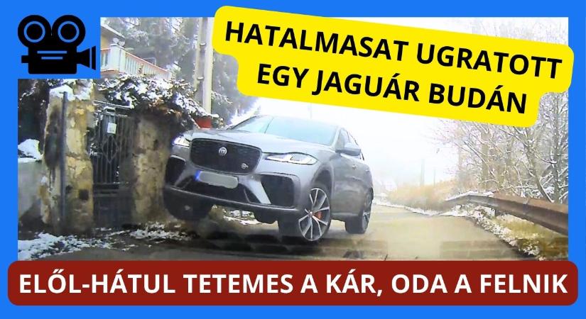 Ekkora “padkázást” még nem láttunk. Elől-hátul tetemes a kár