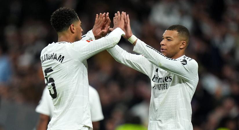 Mbappé duplázott, élre állt a Real Madrid