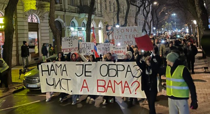 Többezer ember tüntetett Szabadkán