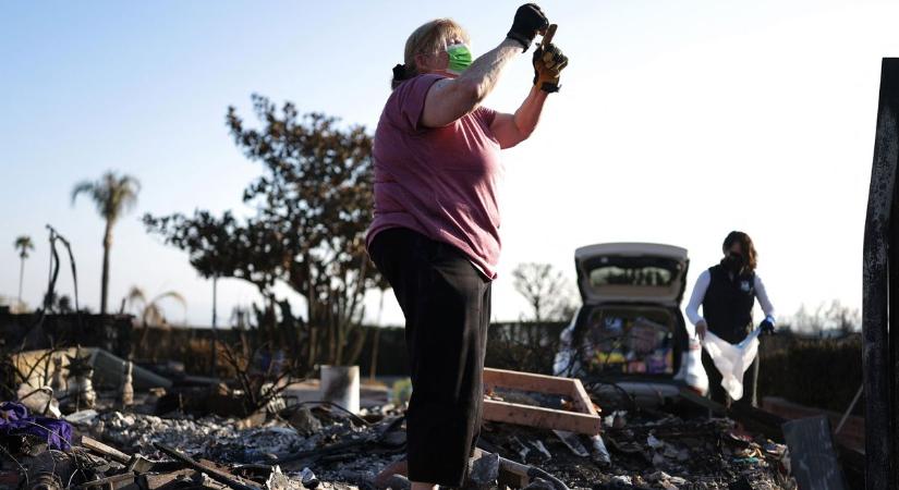 Los Angeles-i tűz: valódi csodáról készült videót tettek közzé