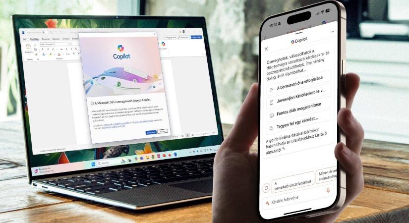 Copilot használata az Office alkalmazásokban Microsoft 365 előfizetéssel