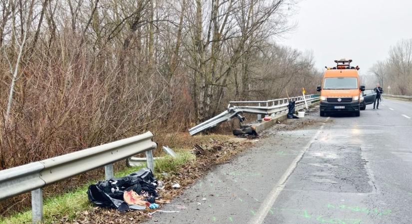 Drámai baleset történt a 8-as főúton