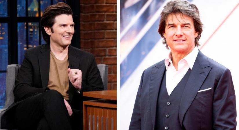 Adam Scott a Különválás egyik bonyolult jelenetéhez Tom Cruise-t kielemezve tanult meg öltönyben futni