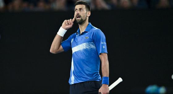 Viccesnek szánt szavakon húzta fel magát Djokovic, kérdés, megelégszik-e a bocsánatkéréssel