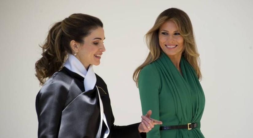 Ki volt a csinosabb, Melania Trump vagy Ránija jordán királyné? Találkozásukról fotó is készült