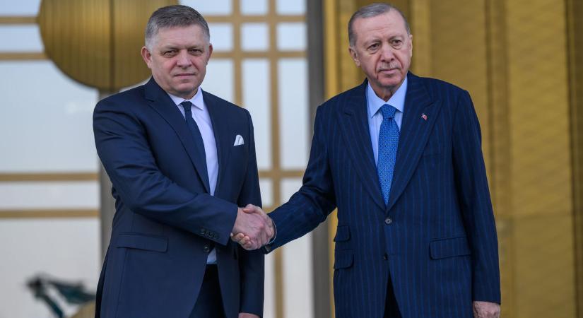 Fico és Erdogan nyilatkozatot írt alá a Szlovákia és Törökország közötti stratégiai partnerségről