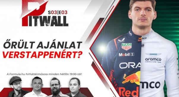 Pitwall: Őrült ajánlat Verstappenért?