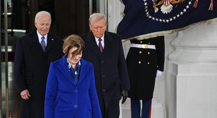 Trump és Vance belépett a Capitolium Rotundájába