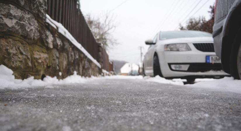 Óvatosan kedden reggel! Hajnalban ónos eső is előfordulhat!