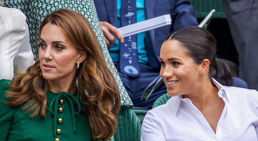 Egyetlen szóval okozott kínos perceket Meghan Markle, ezt válaszolta Katalin hercegné kérdésére