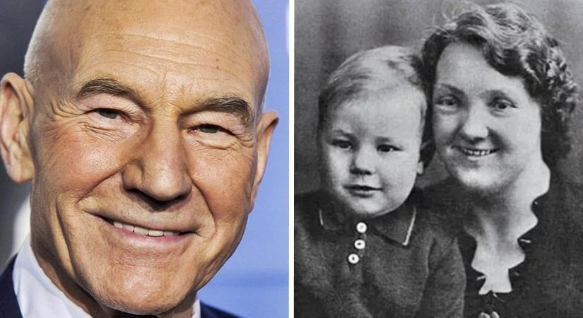 Meg kellett védenie édesanyját bántalmazó apjától – Patrick Stewart mögött fájdalmas múlt rejlik