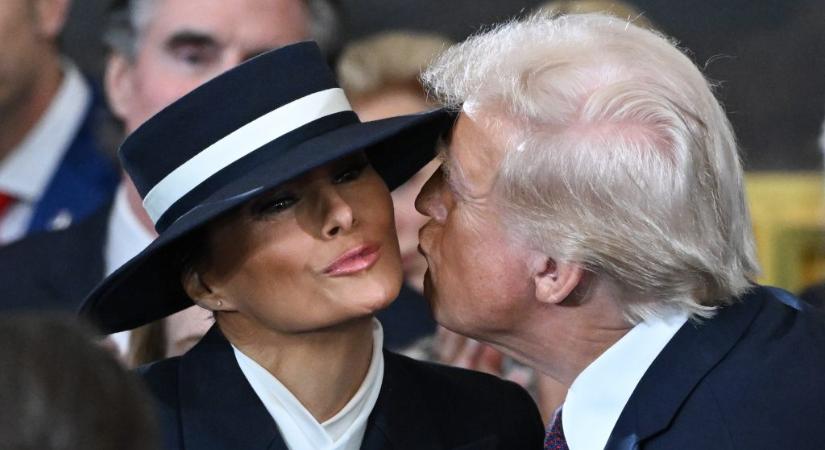 Melania Trump kalapja ihlette a legtöbb mémet Donald Trump beiktatásán