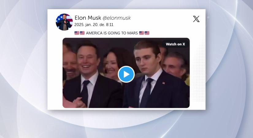 Elon Musk: Amerika a Marsra megy