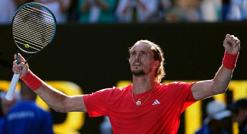 Australian Open – Zverev elődöntős, Gauff kiesett