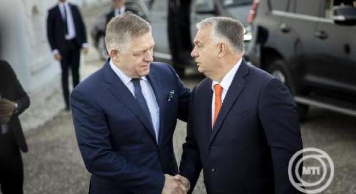 Ukrajnáról is tárgyal Orbán Viktor Pozsonyban